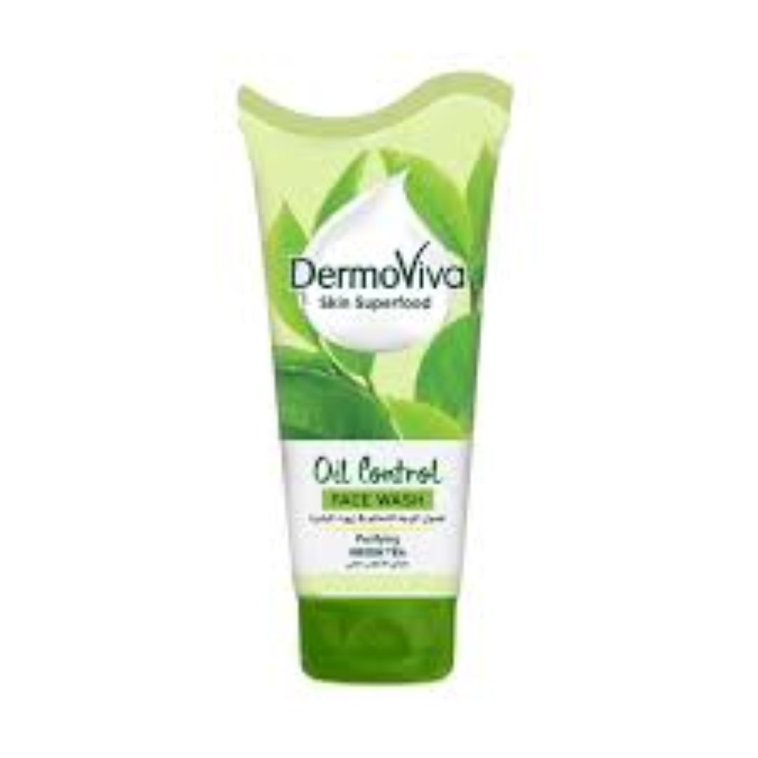 DERMOVIVA FACE WASH GREEN TEA 150ML